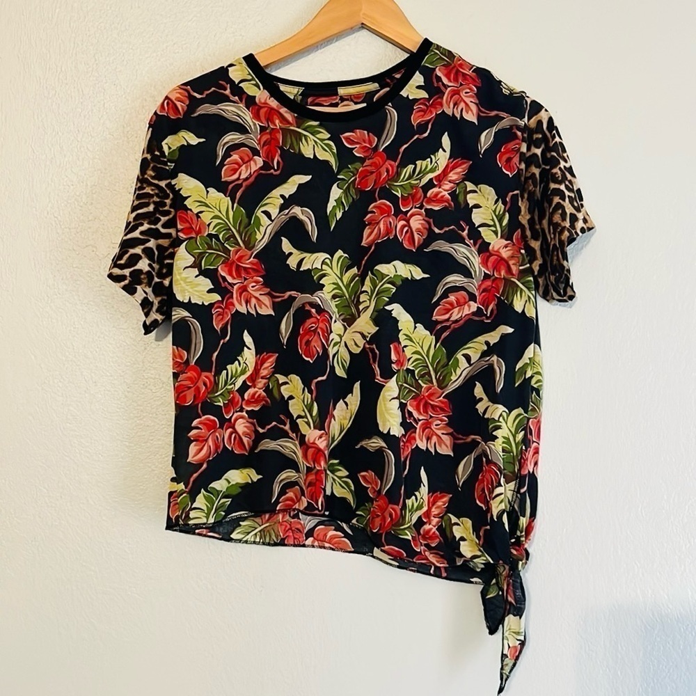 Ralph Lauren Denim & Supply Side Tie Top